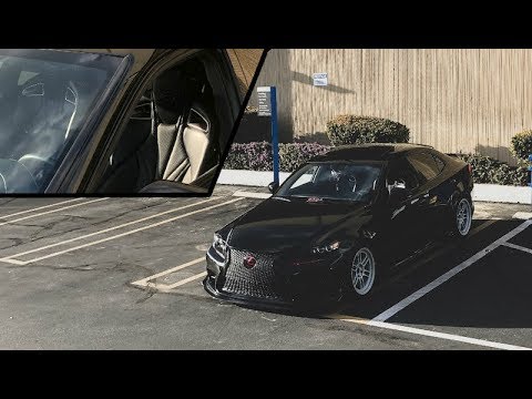 An RC-F Seat in the LEXUS IS (PART 2)