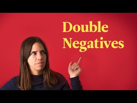 Double Negatives | Spanish In 60 Seconds