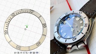 3D Printed Countdown Bezel Inserts - IN METAL! [Seiko Mod] @SeikoModsDubai