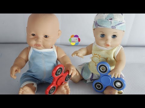 لعبة سبنر اشهر العاب الاطفال للاولاد والبنات وحركات السبينر fidget spinner toy game