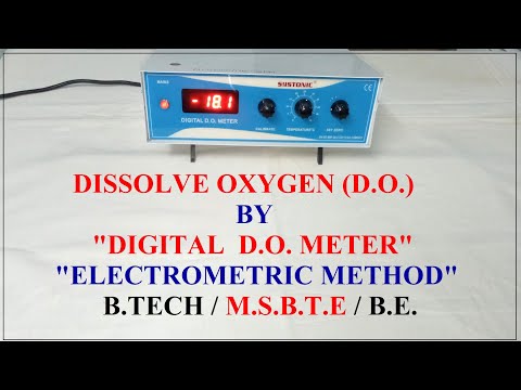 Sky Technology India Digital Deluxe Dissolved Oxygen Meter /Digital D. O Cum Temperature