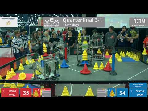 2018 VRC Tech QF3-1 - 1008M 6671X vs 50505A 1356B - 94 to 101