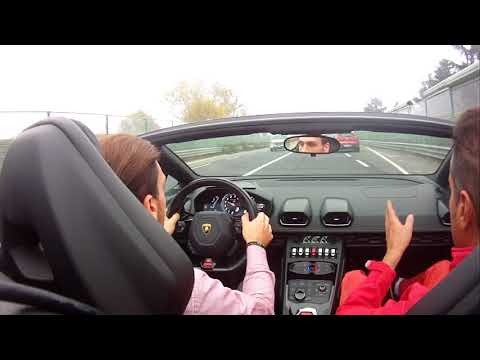 Test Drive Lamborghini Huracan Roadster in Maranello