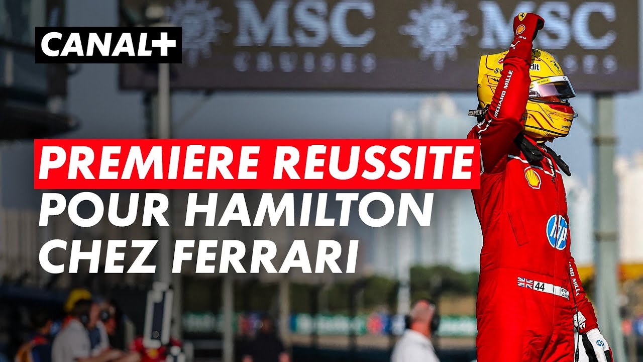 Lewis Hamilton en pole de la course sprint - Grand Prix de Chine - F1