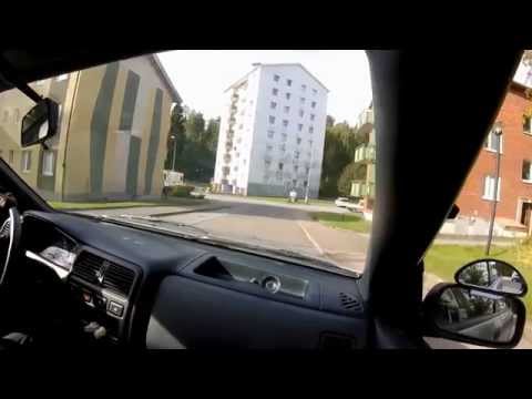 Övnings körning runt omkring i Kortedala  Practice driving around in Kortedala