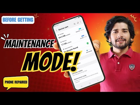 How To Enter & Exit Maintenance Mode On Samsung | Maintenance Mode Kya Hai | Phone Maintenance Mode 