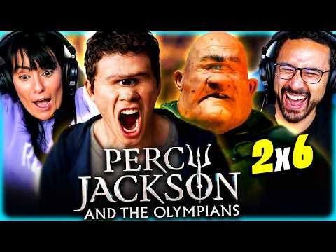PERCY JACKSON Season 2 Episode 6 REACTION!! Disney Plus | Sea Of Monsters | Olympians