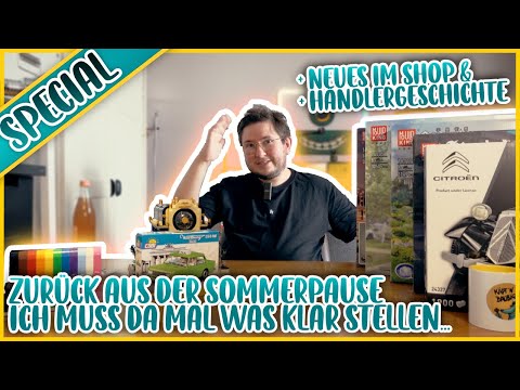 Zurück aus der Sommerpause: Wir müssen reden & Neues in meinem Shop!
