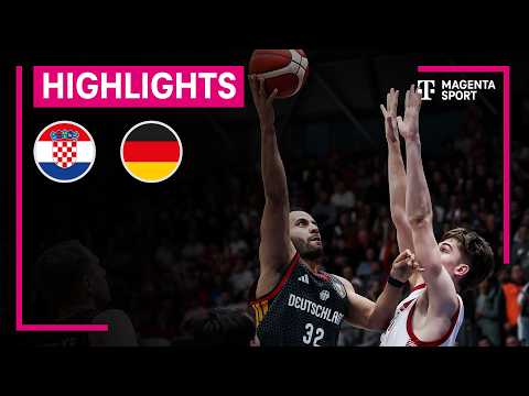 Kroatien - Deutschland | FIBA WORLD CUP QUALIFIERS | MAGENTA SPORT