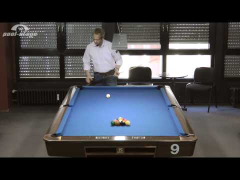 10-Ball-Break, Ralph Eckert, Pool Billard Training