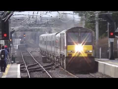 NIR class 201 (209) + Mk3 Enterprise (9004) - Howth Junction