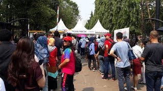 Jelang Penutupan Asian Para Games 2018, Area GBK Ramai Pengunjung