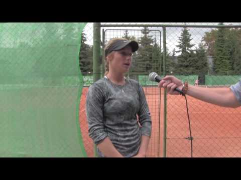 Anna Sisková po prohře v 1. kole kvalifikace BTC Brno Cup 2016