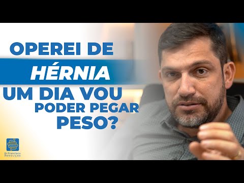 FIZ CIRURGIA DE HÉRNIA, NUNCA MAIS VOU PODER PEGAR PESO?
