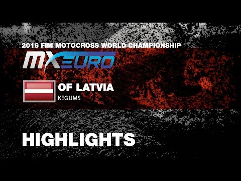 EMX250 Round of Latvia 2016 - Race 1 Highlights