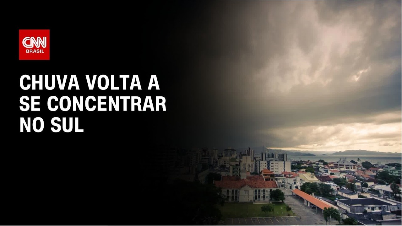 Previsão do tempo: Chuva volta a se concentrar no Sul | CNN NOVO DIA