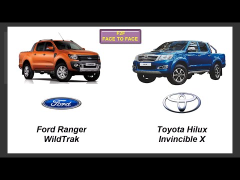 Ford Ranger WildTrak Vs Toyota Hilux Invincible X