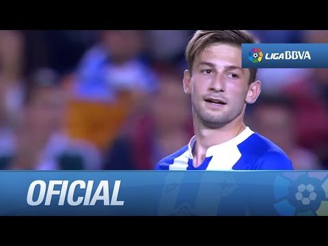 Disparo lejano de Fede Cartabia que bloca Oblak