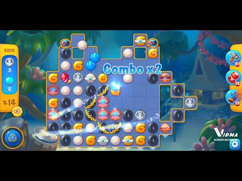 Fishdom. 4696 level no boosters and diamonds