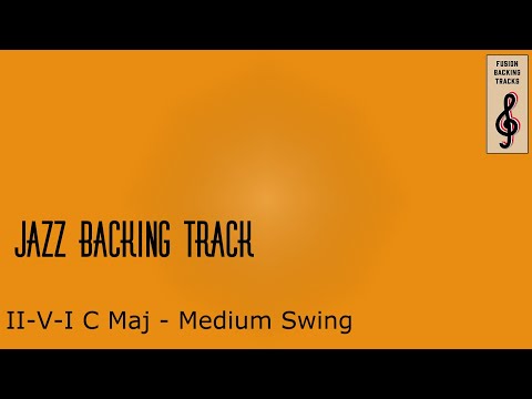 Jazz Backing Track | II V I | C major