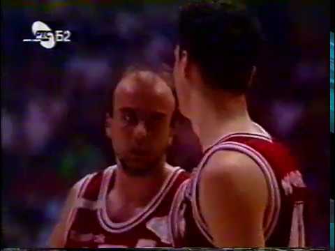 KK Crvena Zvezda - KK Partizan Sintelon 89:87 (1993.)