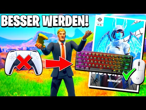 Get better quickly on mouse and keyboard!🏆 SWITCH controller to KEYBOARD in Fortnite ⌨️