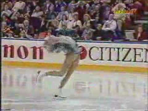 Natalia Lebedeva 1990 Worlds Short Program