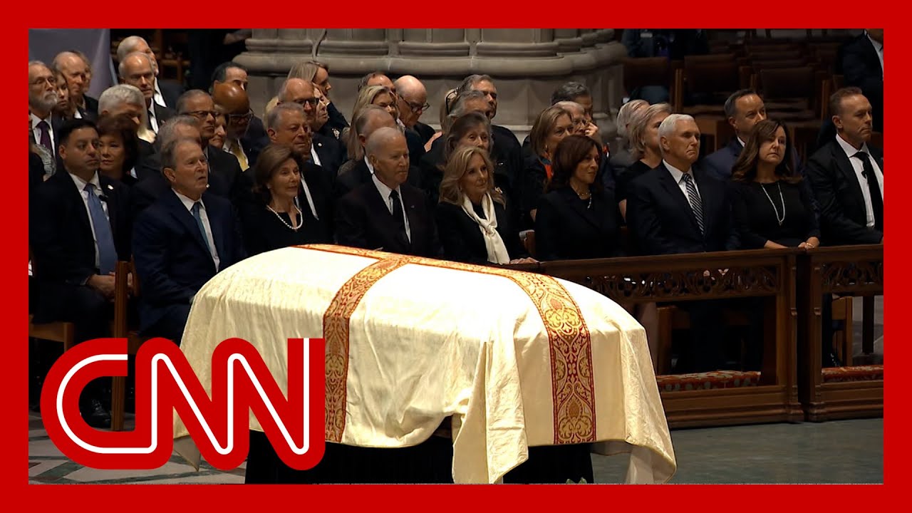 Family, former presidents and VPs honor Dick Cheney at his funeral