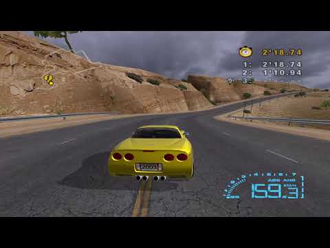 Corvette Walkthrough Part 31 - "C5 - Tumbleweed Flats West Open Road" [2160p60]