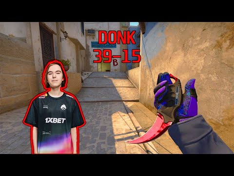 Donk INSANE (39-15) | FACEIT MIRAGE 16-9-2023 | CS GO POV