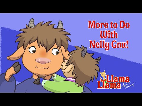 Nelly Gnu Cartoon Compilation | Llama Llama
