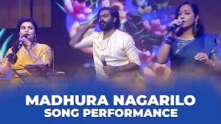 Madhura Nagarilo Song Performance @ PelliSandaD Pre Release Event | Shreyas Media