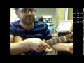 How to play One Step Ahead Of The Blues by J.J. Cale on acoustic guitar