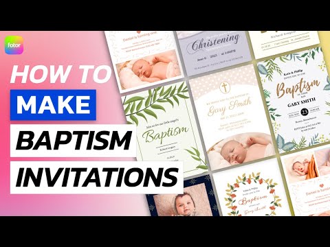 Bautizo Invites