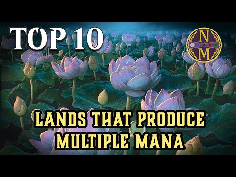 MTG Top 10: Lands That Produce Multiple Mana | Some of the Most BUSTED Lands | Episode 498