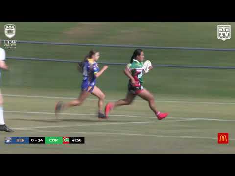 2019 IDRL Women's Under 18s Round 7 Highlights - Berkeley Eagles vs Corrimal Cougars