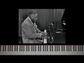 Art Tatum Yesterdays 1954 Transcription