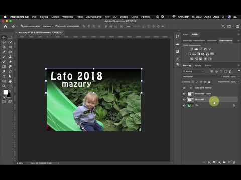 warstwy w Photoshopie podstawy