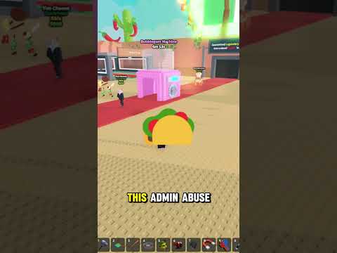 TACO TUESDAY ADMIN ABUSE! #roblox #shorts #robloxedit #stealabrainrot