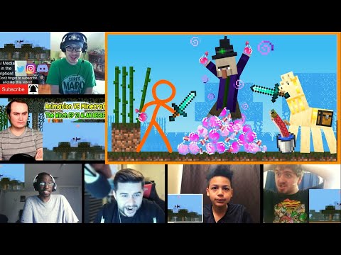 James Hetfield - The Witch - Animation vs. Minecraft Shorts Ep 21 Reactions Mashup