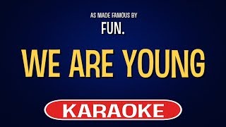 Fun. - We Are Young (Karaoke Version)