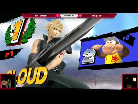 VS Weekly 8/3/17 - Winners R3 - Diabeo (Cloud) vs T!TO (Diddy) - Smash 4