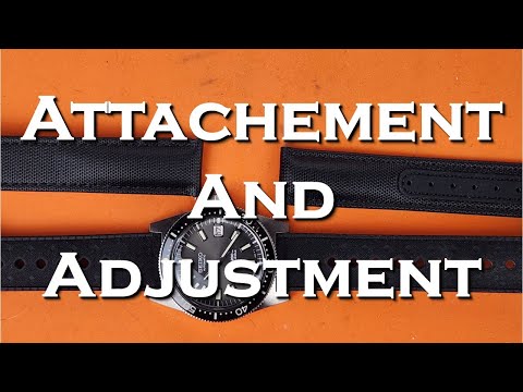 Artem Straps Loopless Sailcloth Strap Installation And Adjustment On Omega Style Deployant Clasp