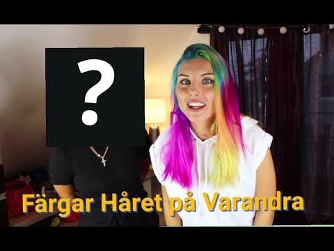 Vi tävlar ut hårfärg och färgar Del 5