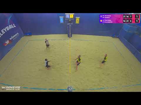 07:35 M. Horobets / M. Kyselov - A. Matvieiev / D. Svyrydenko 17.04.2023 | Winners Beach Volleyball