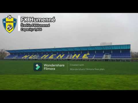 Druhá Liga (Slovakia Second League) Stadiums 2023/24