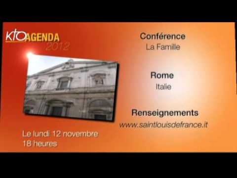 Agenda du 03 au 09 novembre 2012