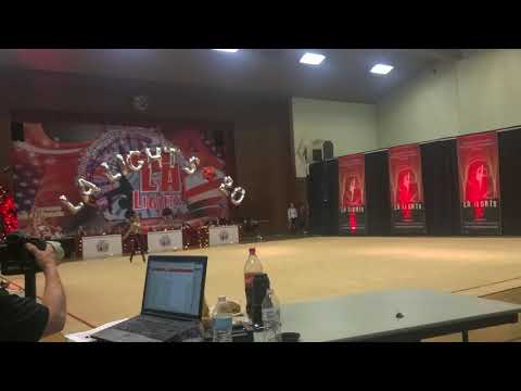 Nikol Savina UKR - Ball - Level 10 Junior 2007 - LA Lights 2020