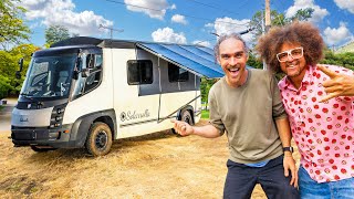 Fully Solar Powered RV - Never Pay For Fuel Again ft. Redfoo