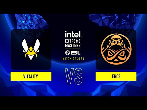 Vitality vs. ENCE - Map 1 [Vertigo] - IEM Katowice 2024 - Group B